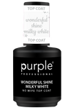 Be TPO Viršutinis sluoksnis be lipnumo "WONDERFUL SHINE MILKY WHITE" P464, 15ml